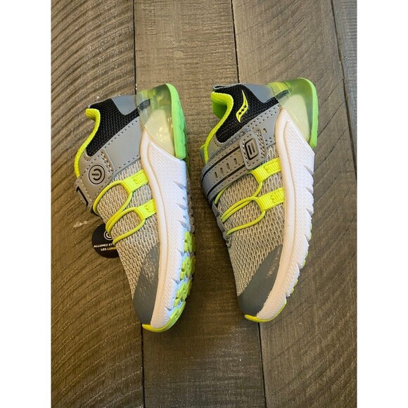 Saucony child flash glow sneaker - Picture 5 of 8